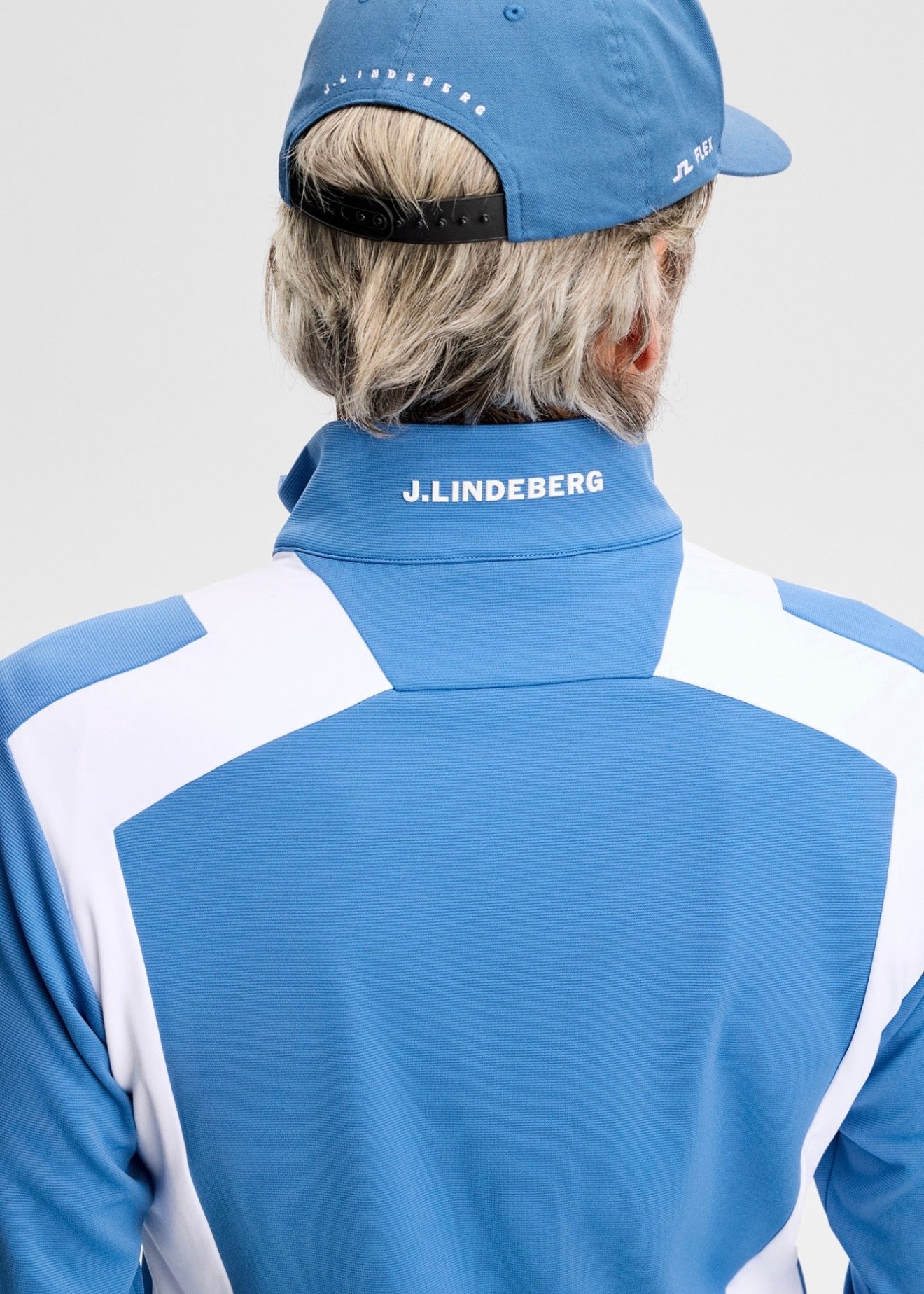 Lukas Quarter Zip Mid Layer Federal Blue