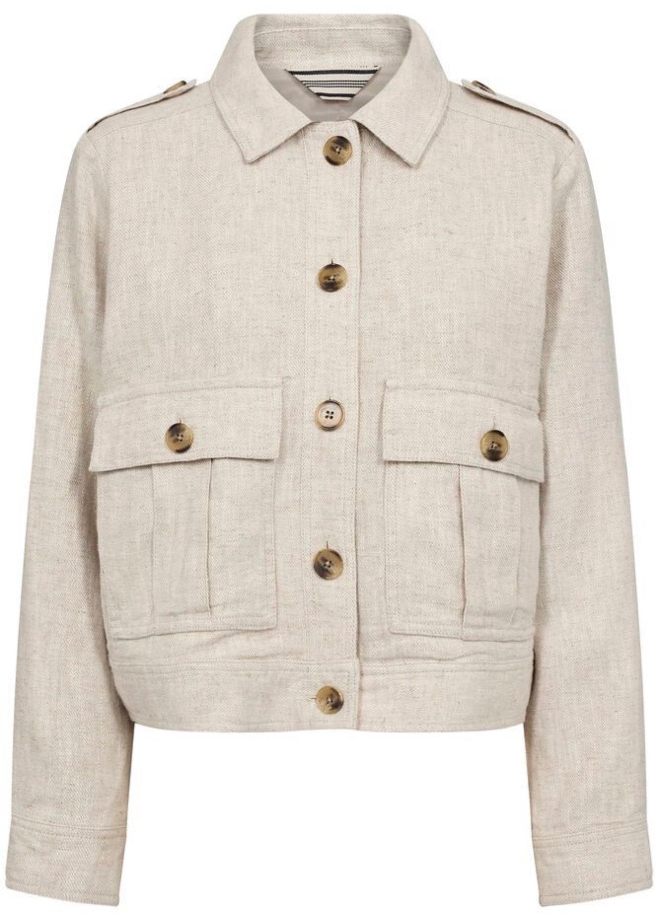 Najah Jacket French Oak Melange