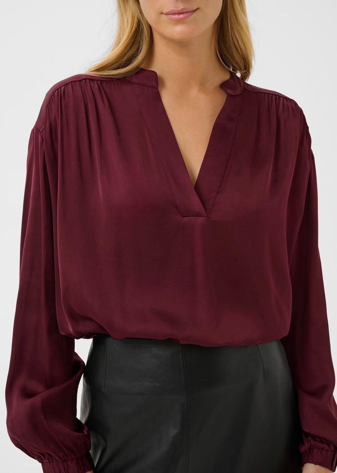 Natales blouse Tawny Port