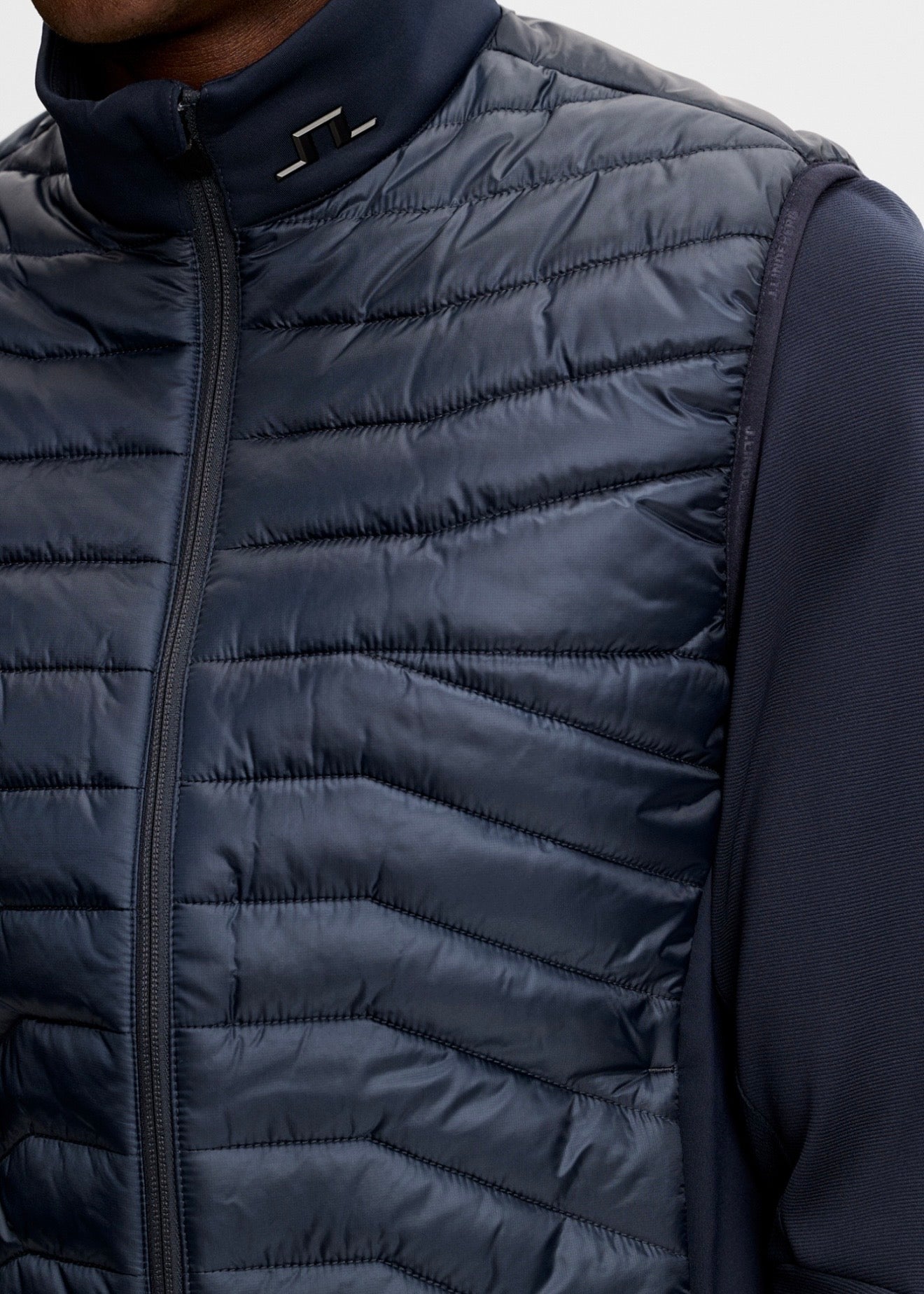 Heyden Quilt Hybrid Vest Navy