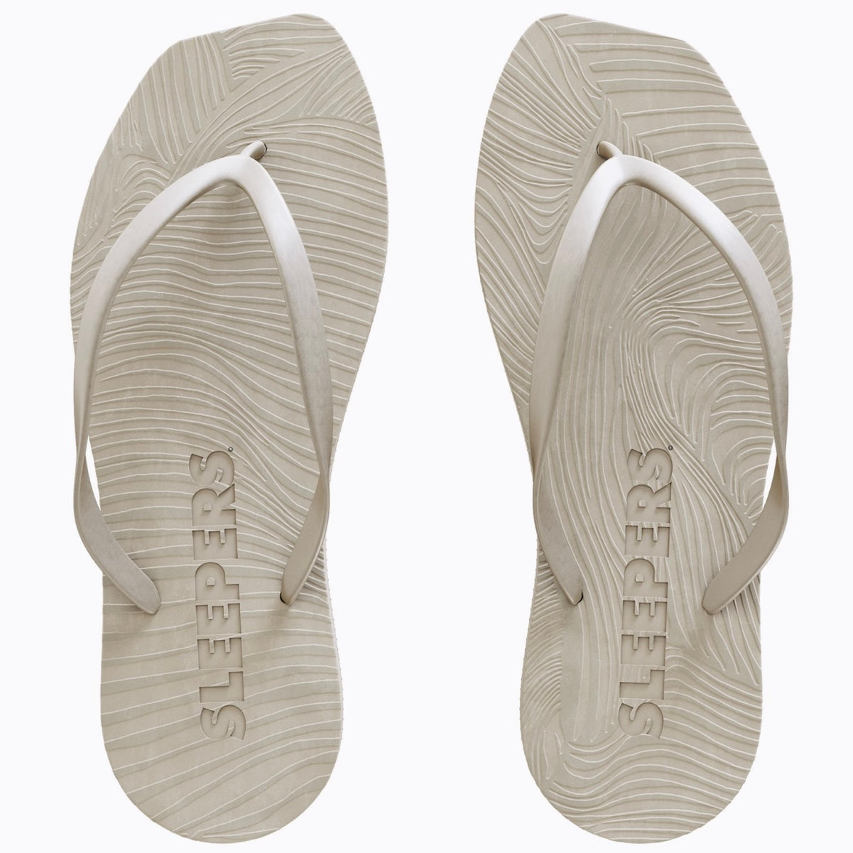 Sleepers Tapered flip flop - Silver