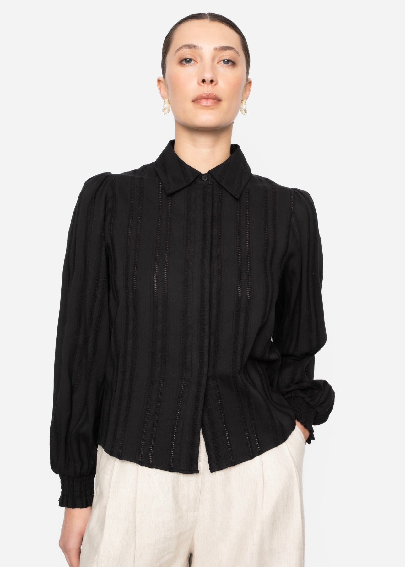 Camilla Pihl Serafina blouse - Black