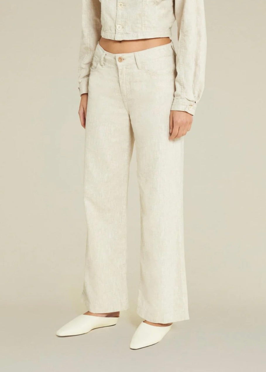 Culotte Lino Natural Rinse