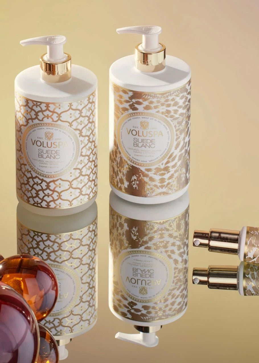 Hand Lotion Suede Blanc