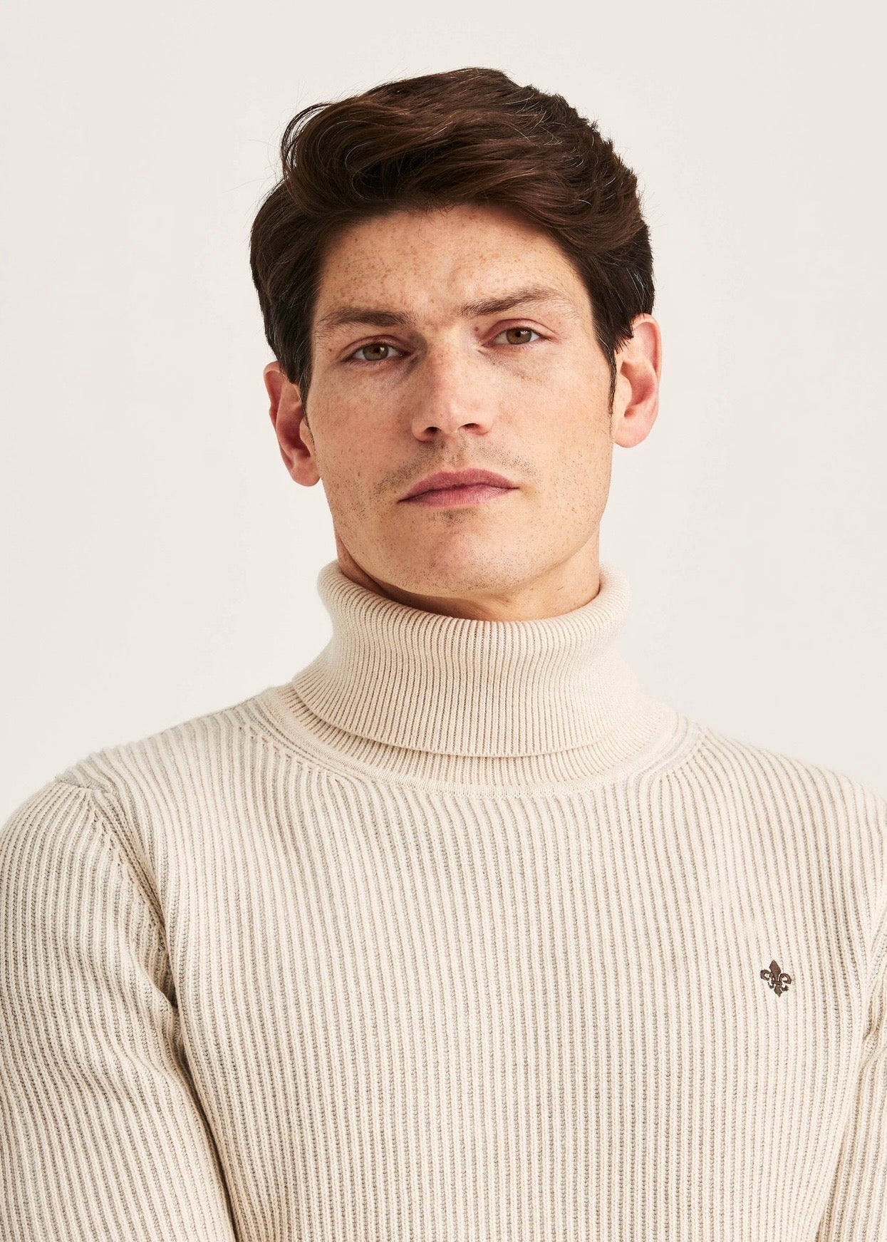 Wallace Roller Neck Khaki