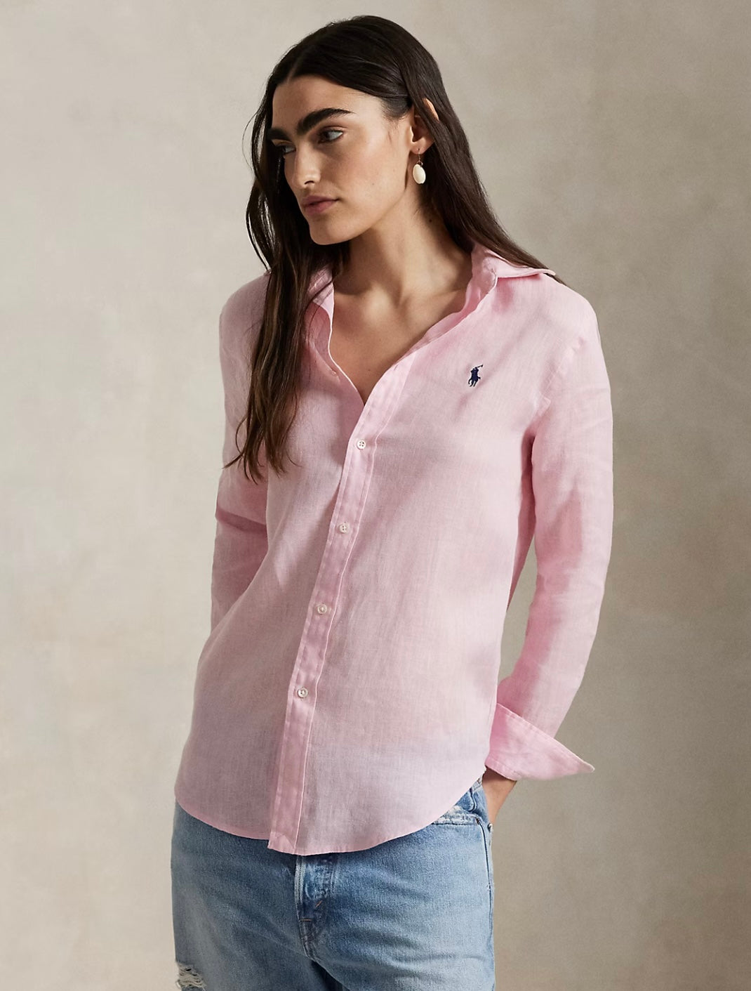 Ralph Lauren Linen shirt - Bath Pink