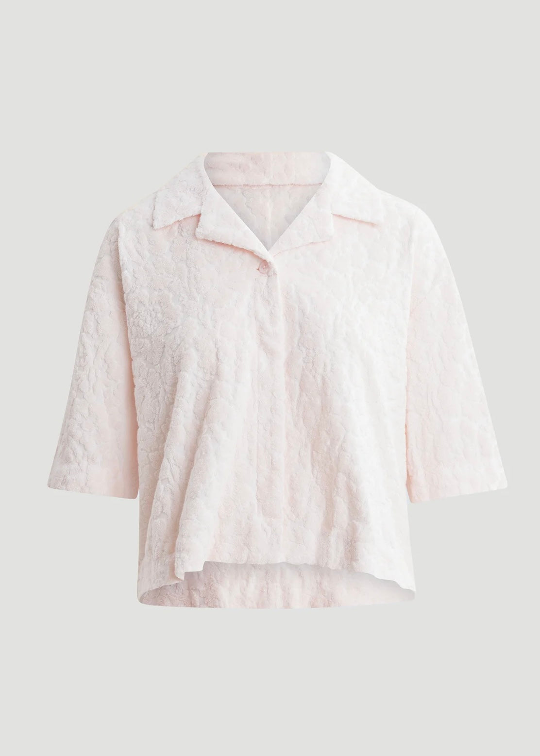 Holzweiler Vera Terry shirt - Lt. Pink Mix