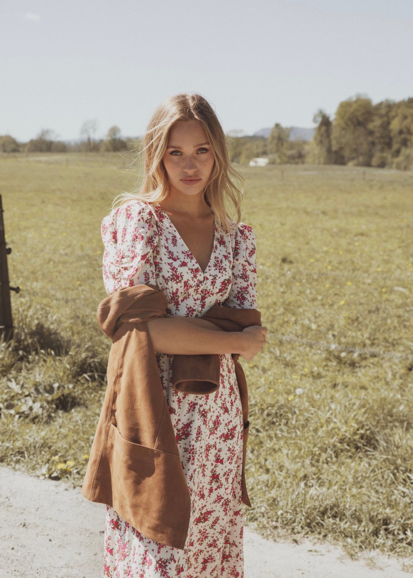 Aivy Dress Berry Print