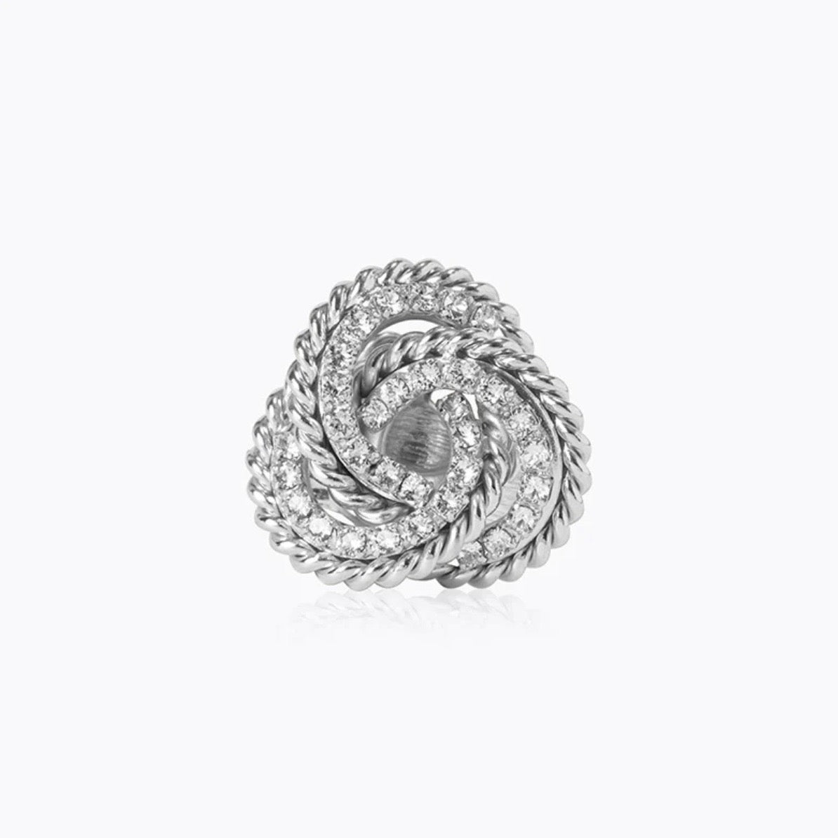 Juliette Ring Rhodium