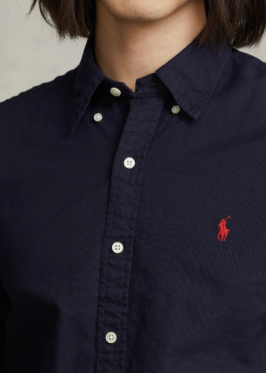 Slim Fit Oxford shirt Navy