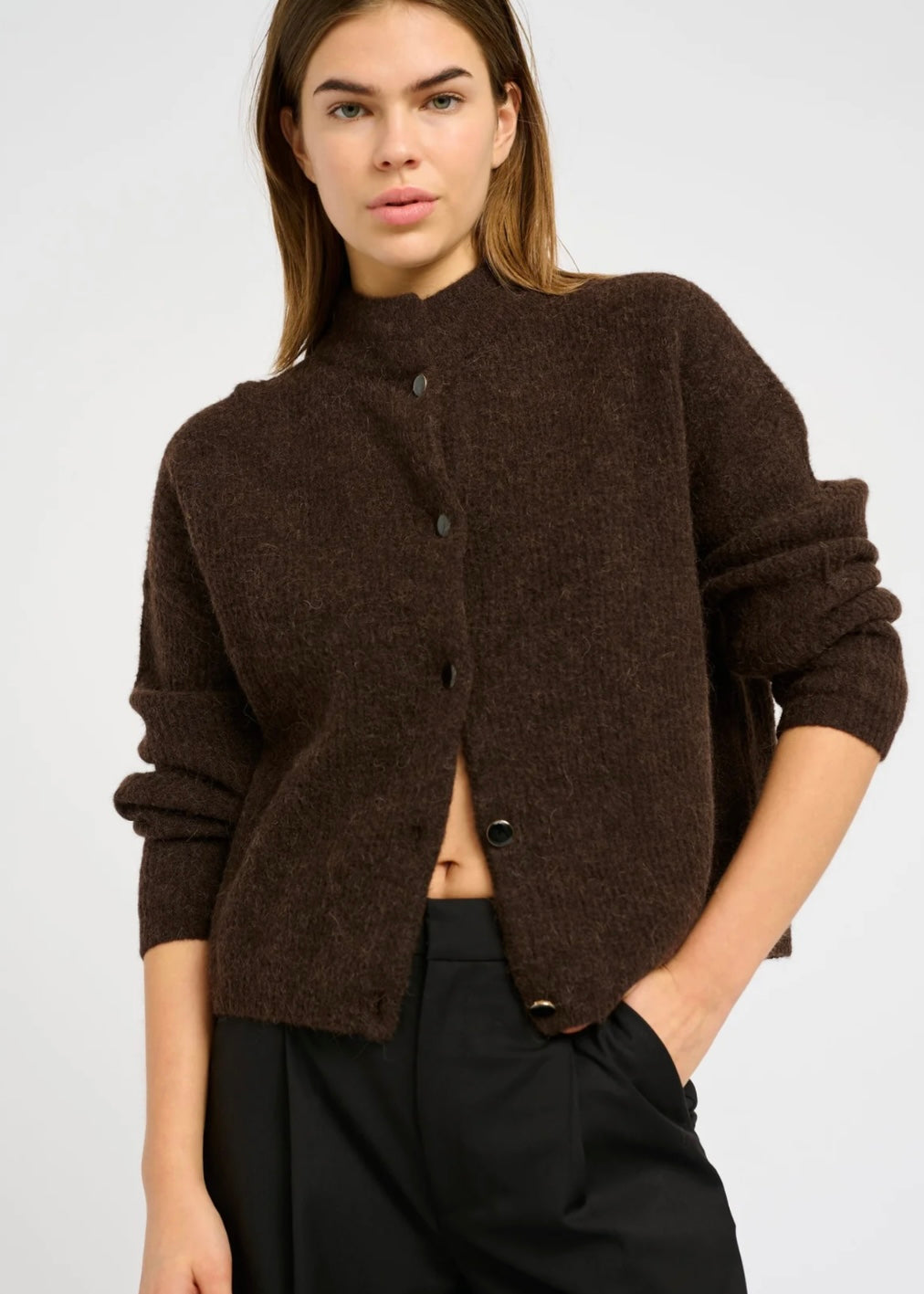 Alpha Short cardigan Molé