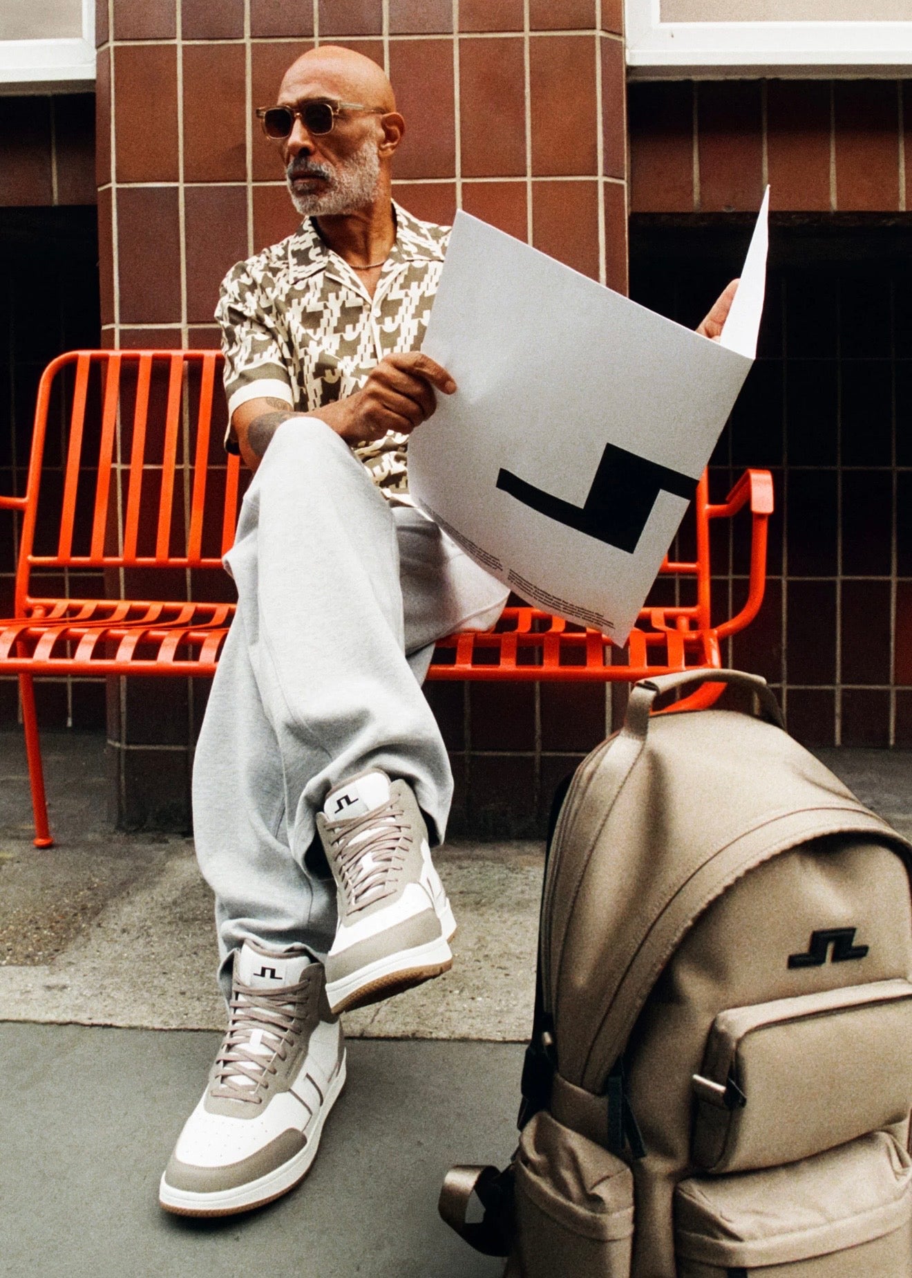 Ellis Border Resort Shirt Glitch Kalamata