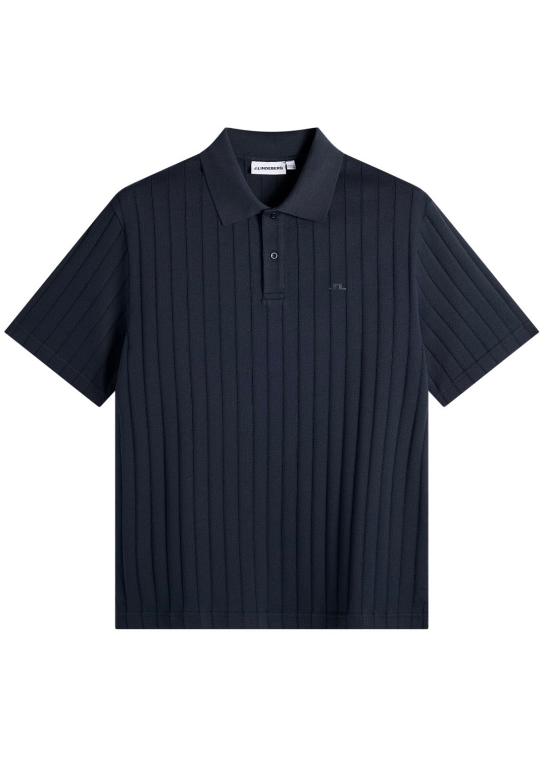 Simon Stripe Polo Navy
