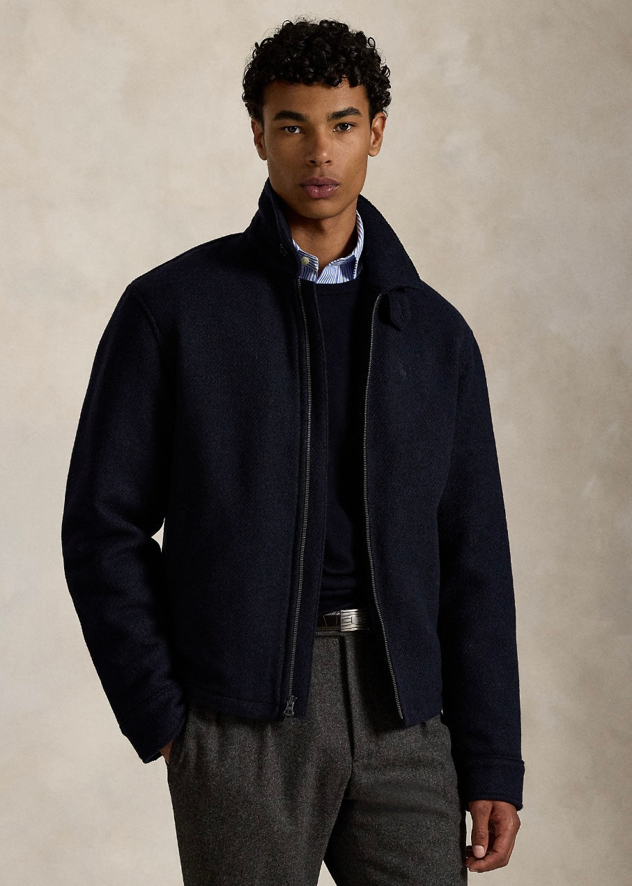 Heritage Twill Wool jacket Navy