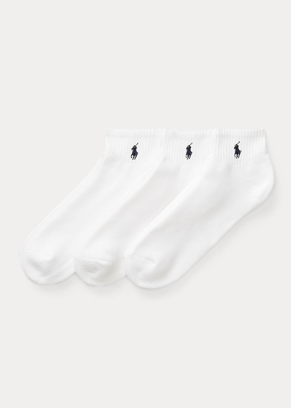 Quarter Sock 3-pack White
