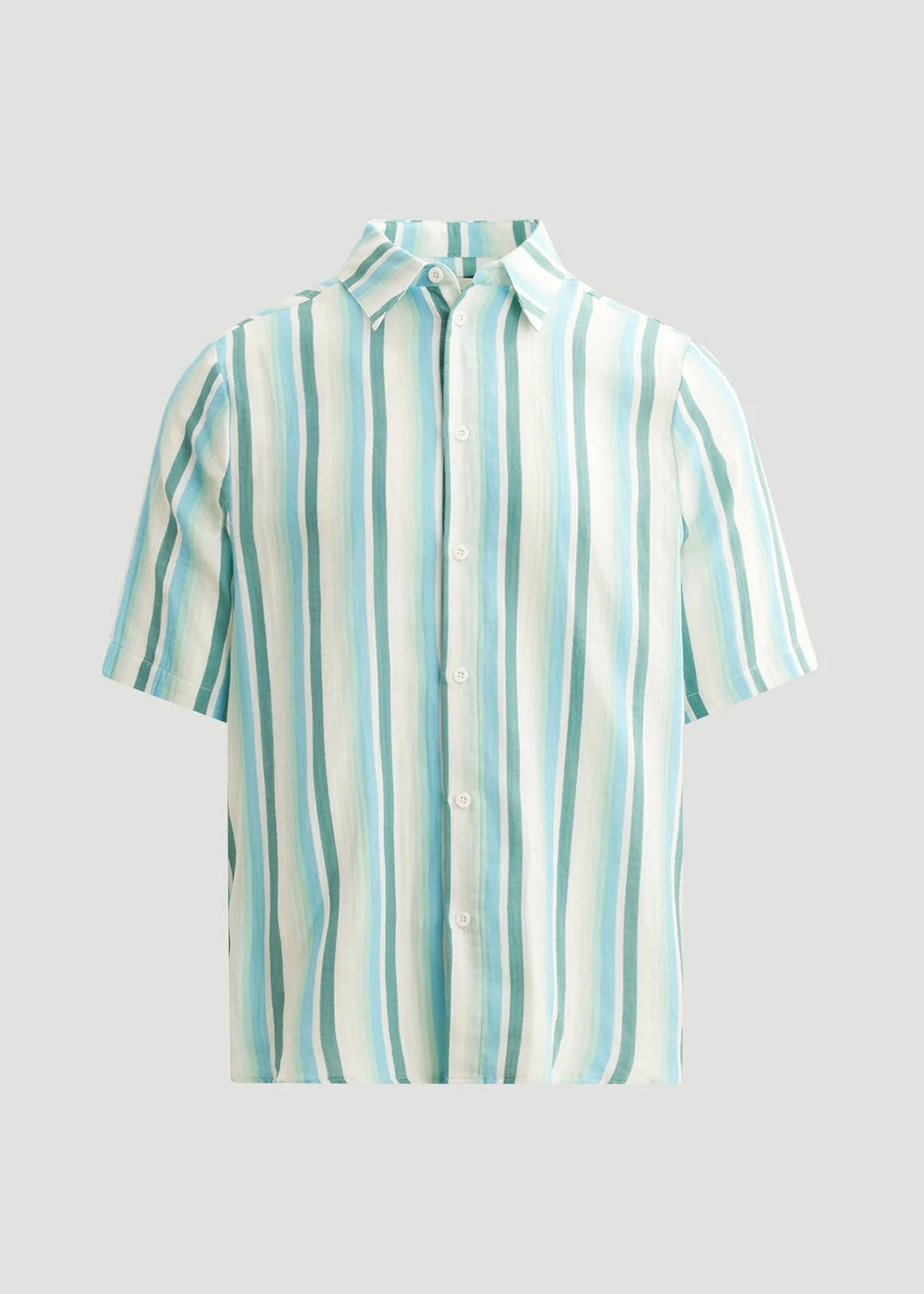 Holzweiler Wiki Striped shirt - Blue Mix