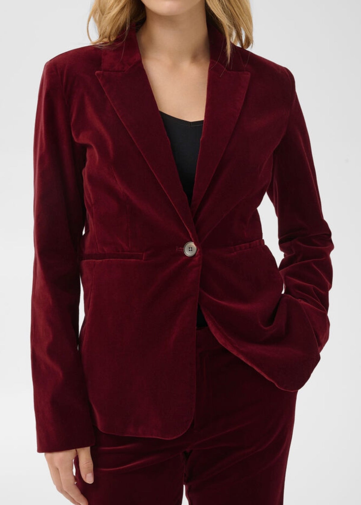 Dahlia Blazer Biking Red