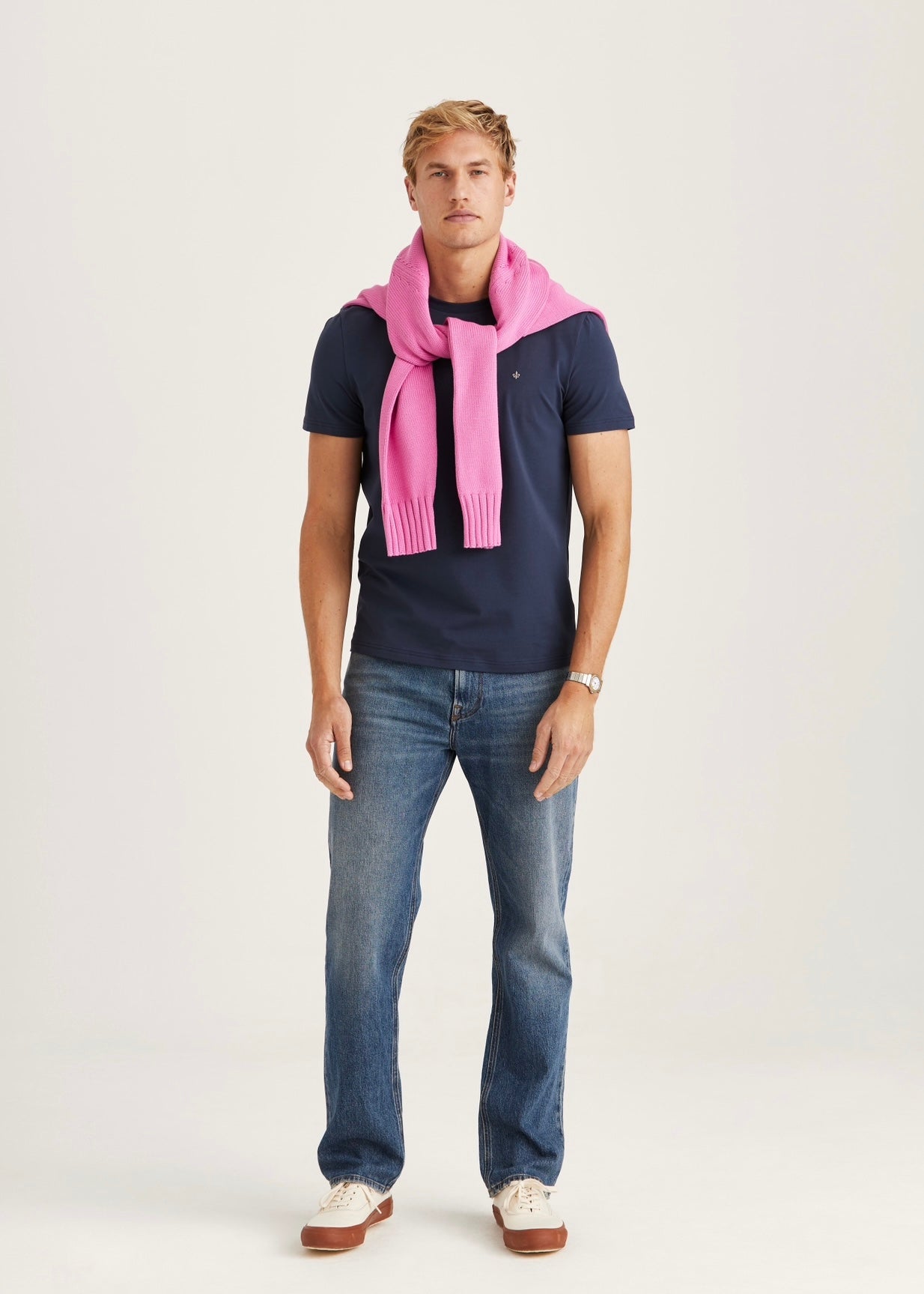 Morris James tee - Blue