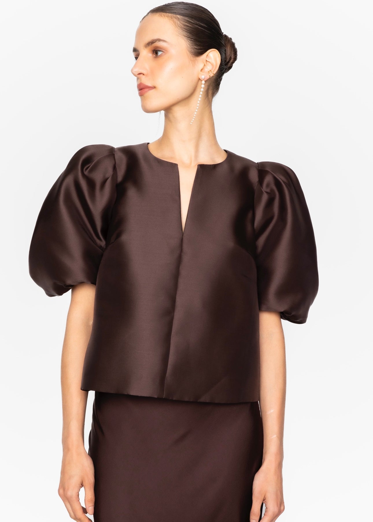 Maeve blouse Dark Brown