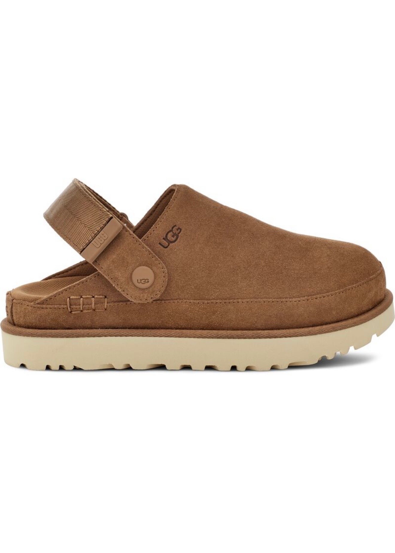 W Goldenstar Clog Chestnut