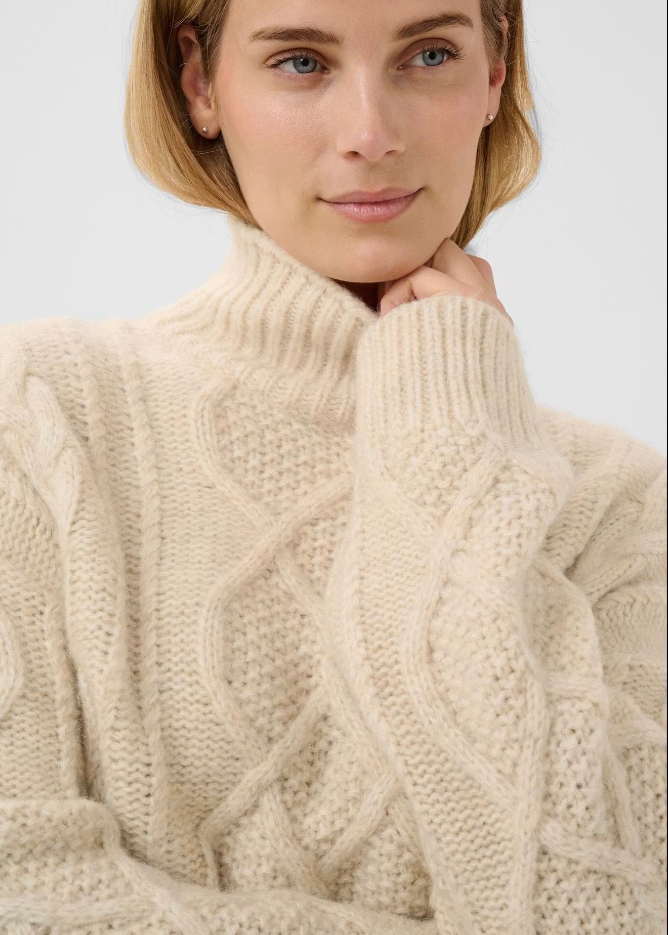 Channa Pullover Whitecap Melange