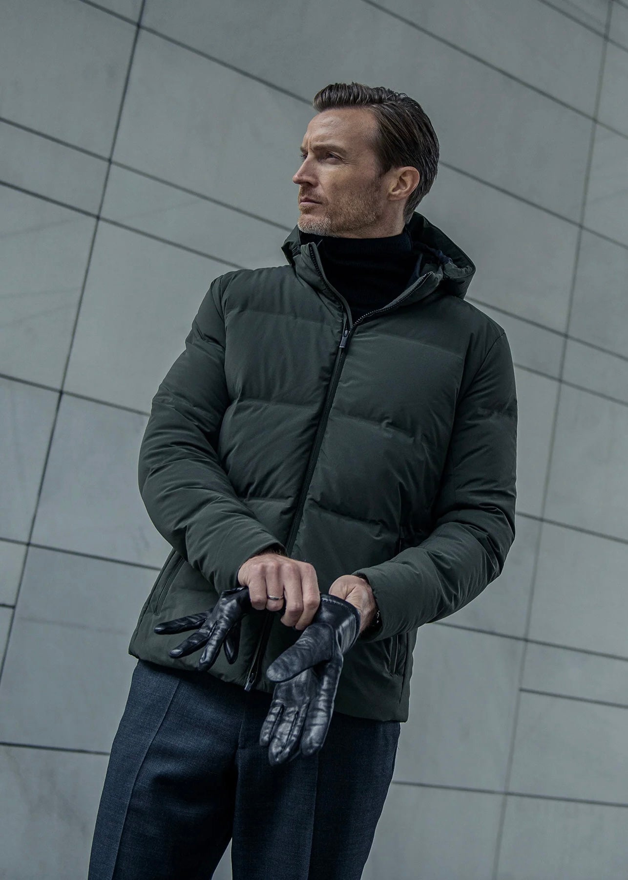 Bolt Down Jacket Night Olive