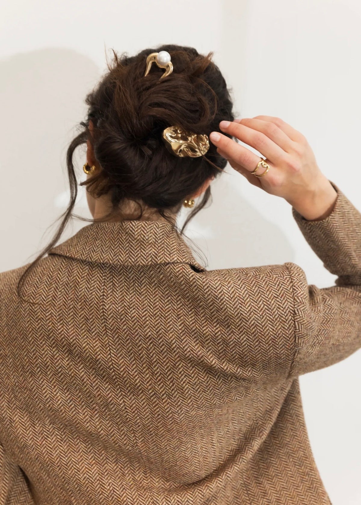 Nexa Hair Pin Gold