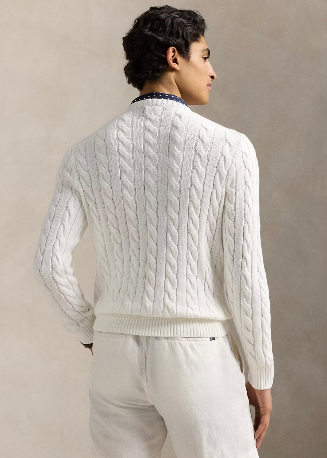 Ralph Lauren Cotton Cable sweater - White