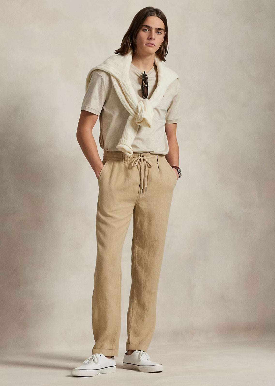 Ralph Lauren Interlock t-shirt - Expedition Dune