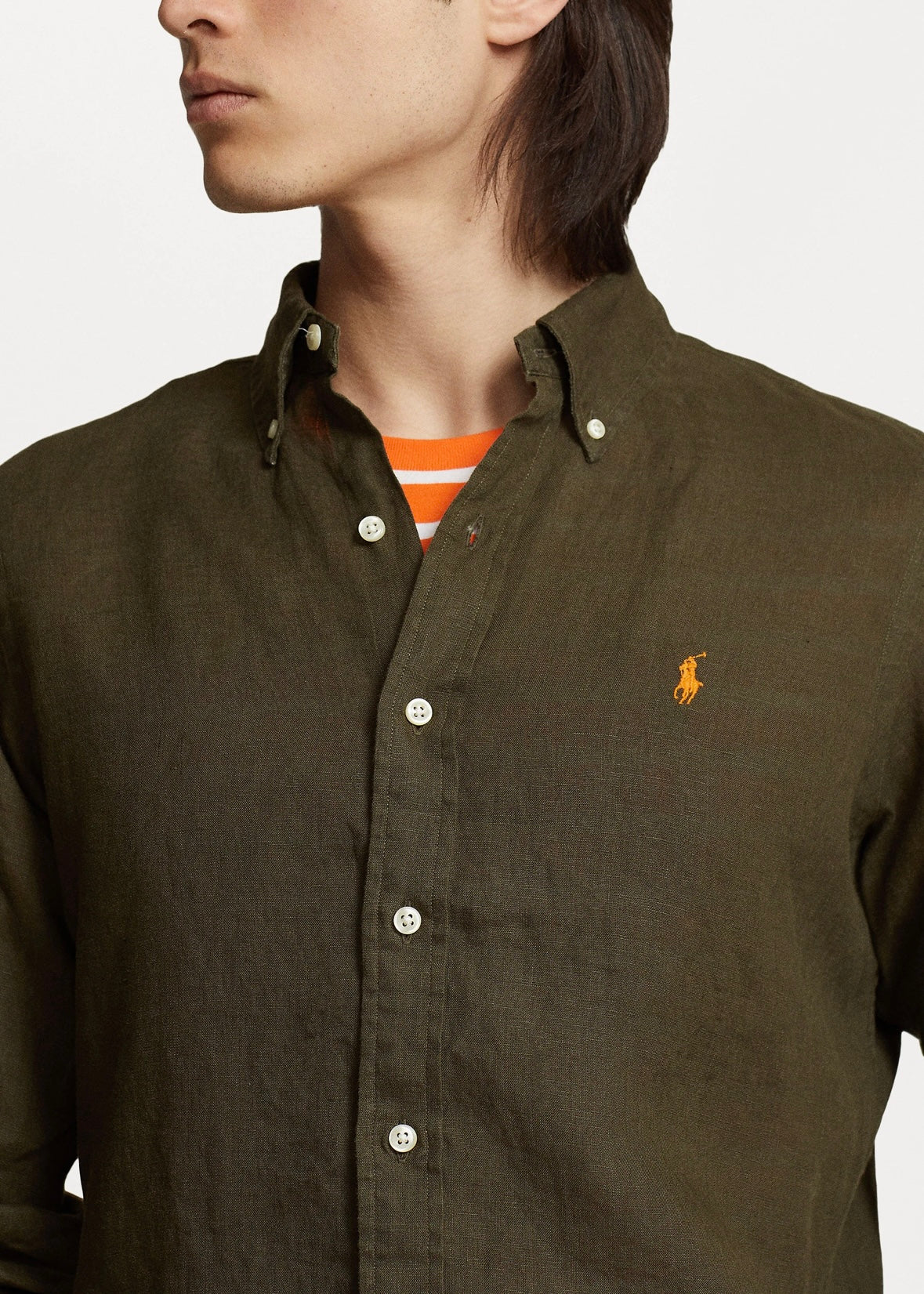 Polo Ralph Lauren Linen shirt custom fit - Armadillo