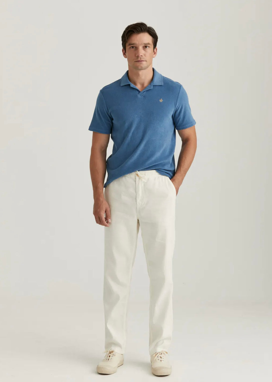 Morris Fenix Linen trouser - Offwhite