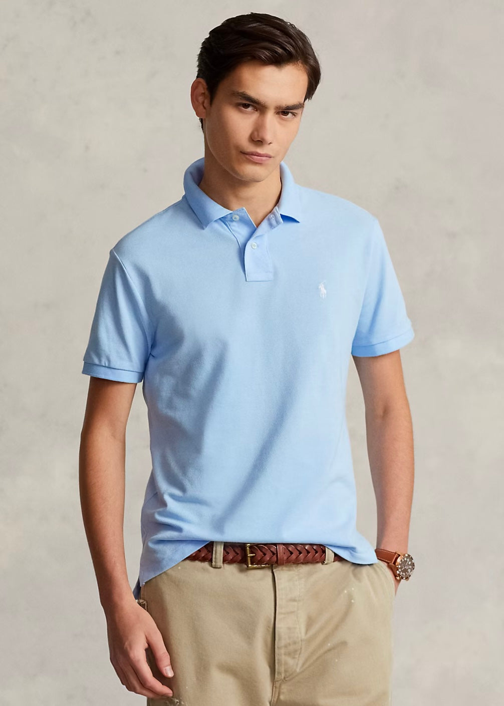 Polo Ralph Lauren pique - Office Blue