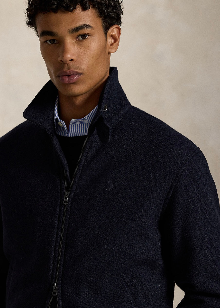 Heritage Twill Wool jacket Navy
