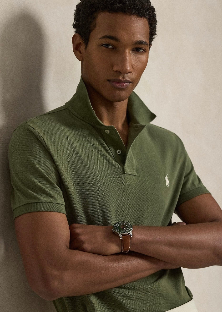 Mesh Polo Shirt Garden Trail