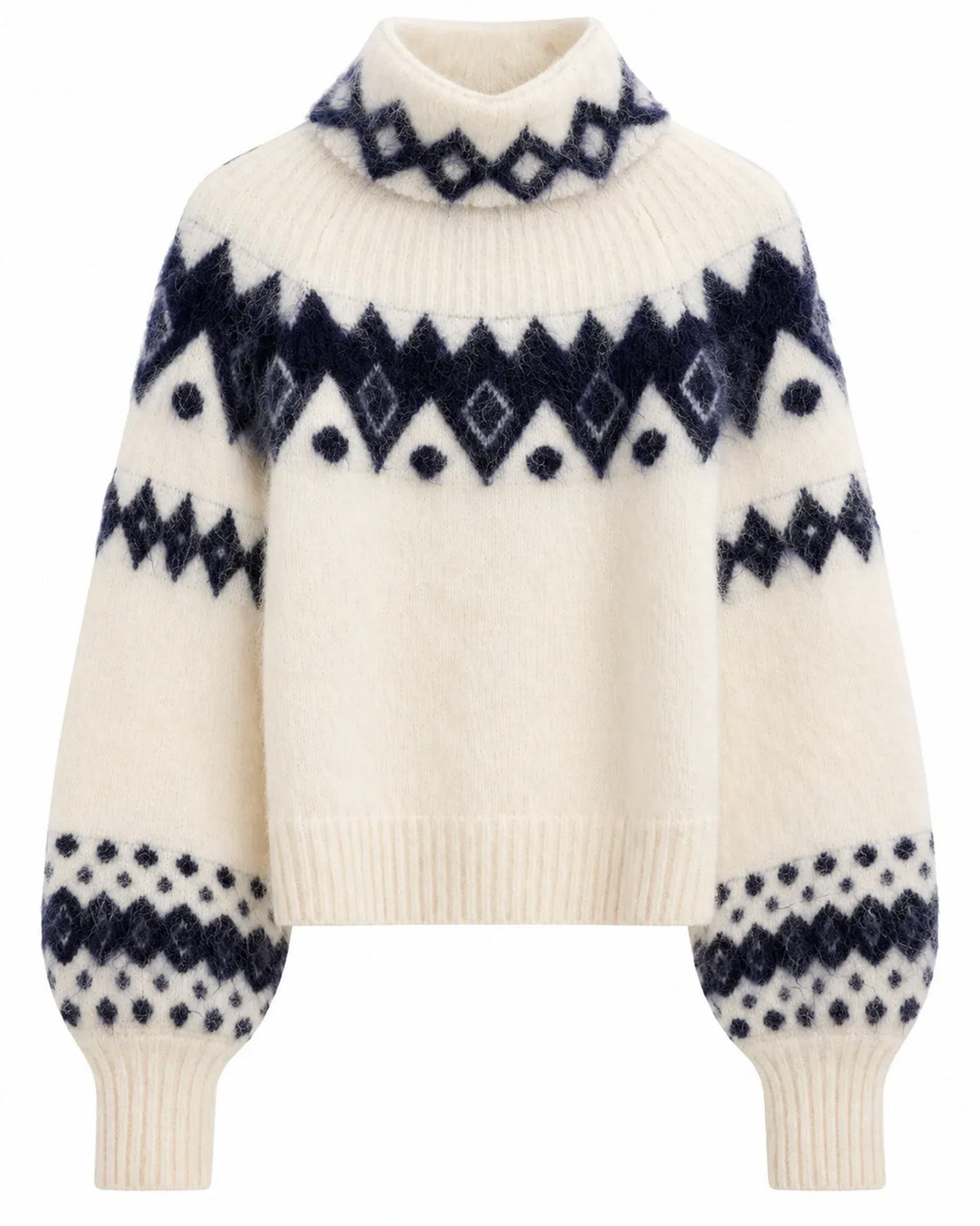 Kylie Chunky Sweater Bright White