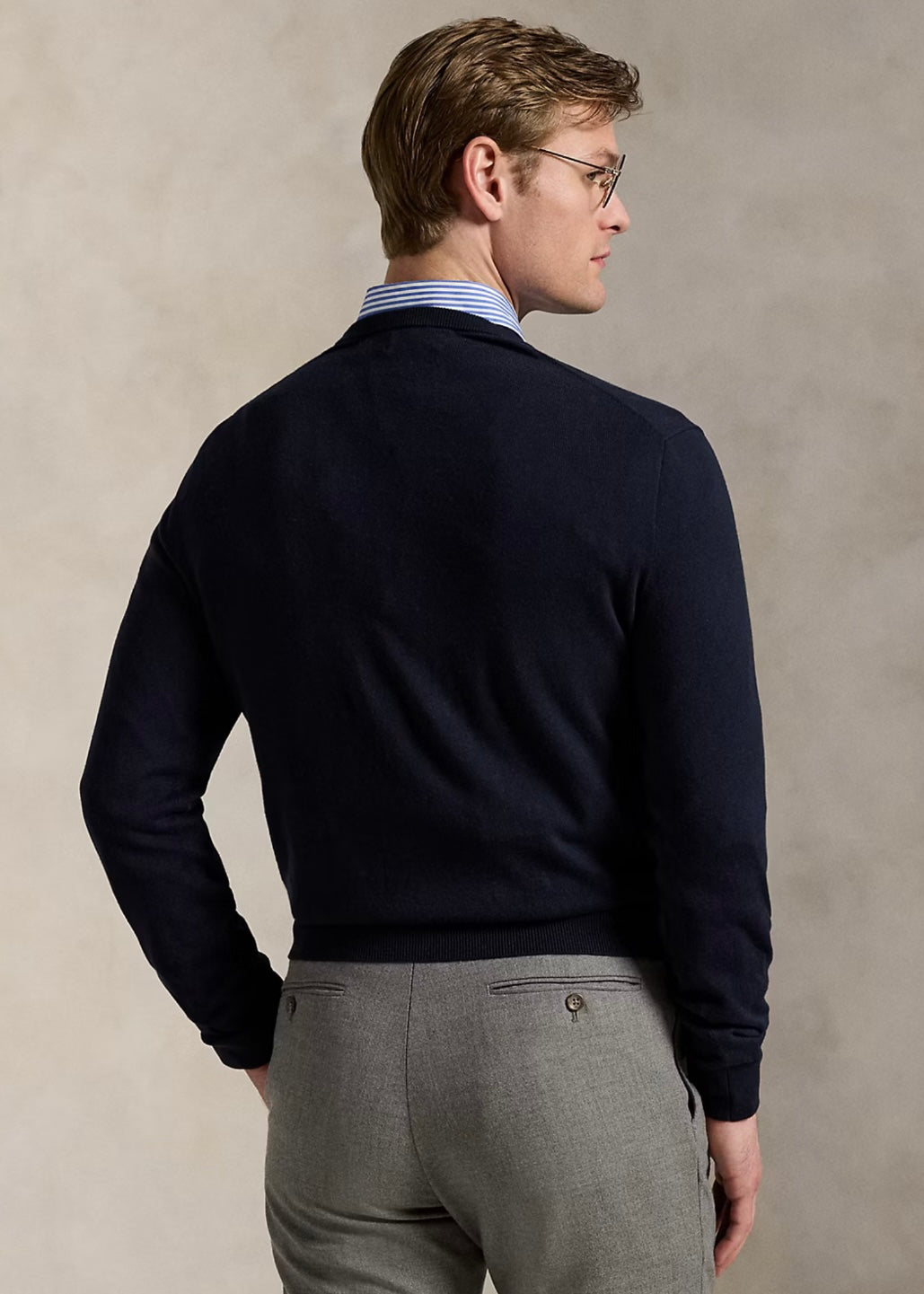 Ralph Lauren Cotton Cashmere sweater - Navy