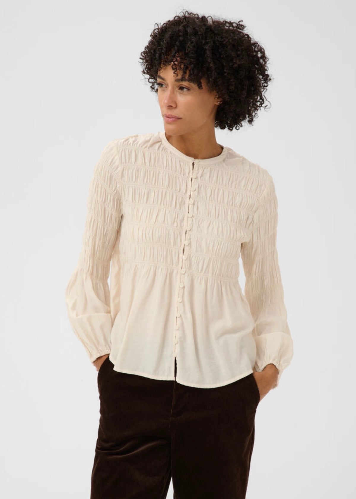 Siffe Shirt Whitecap Gray