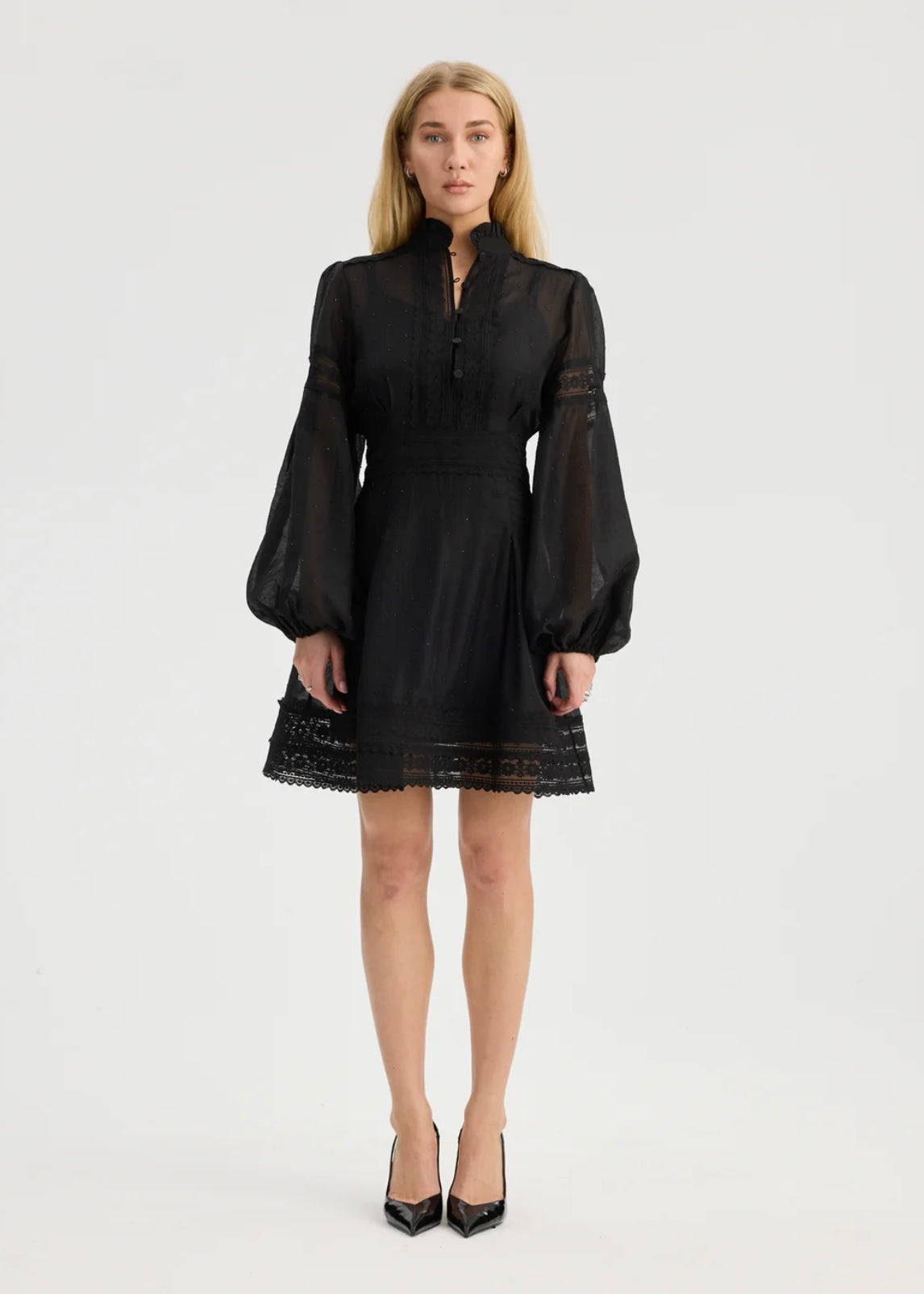 Aliah Stone dress Black