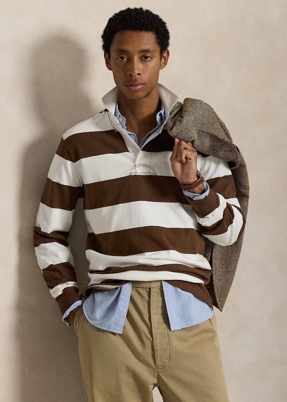 The Iconic Rugby Shirt Pale Russet