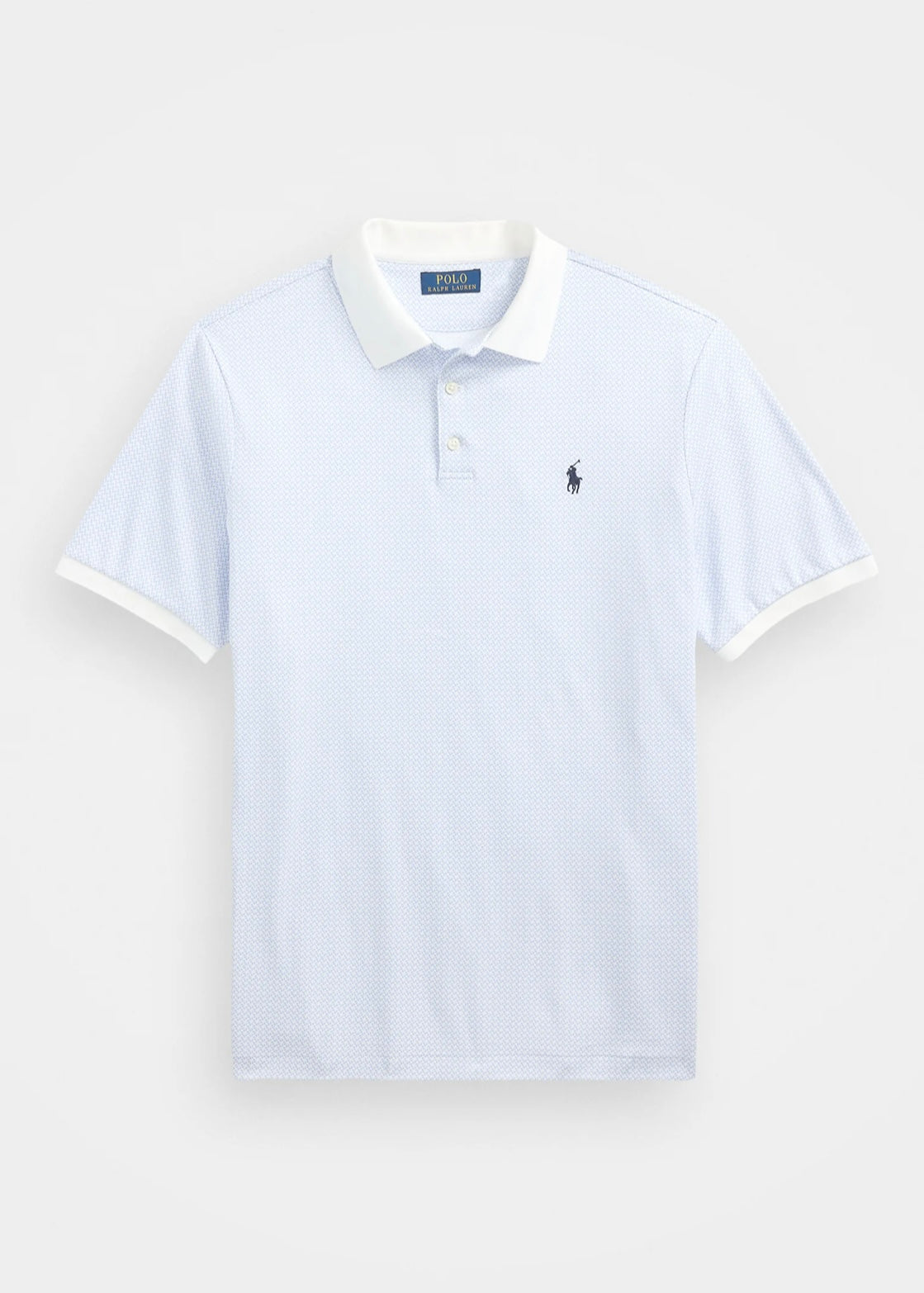 Polo Ralph Lauren Interlock pique - Crescent Toss White
