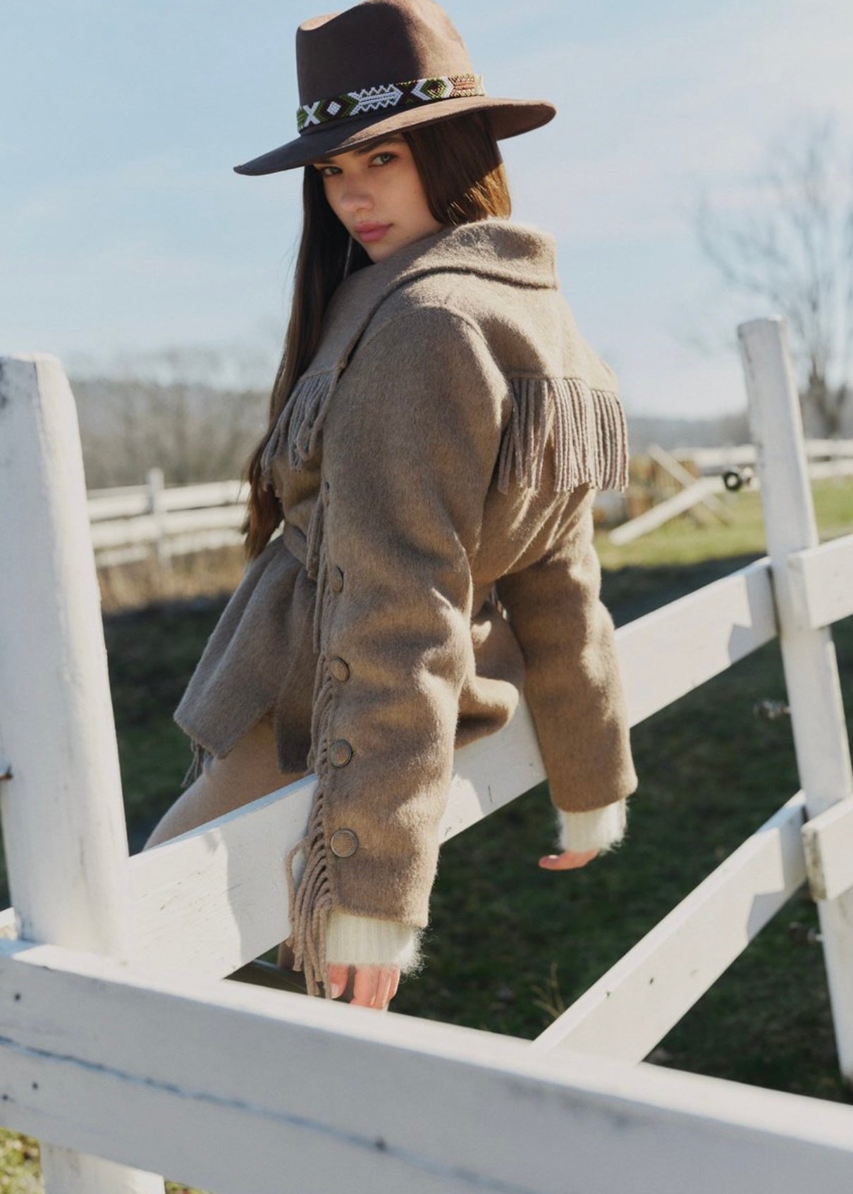 Hedvig jacket Brown