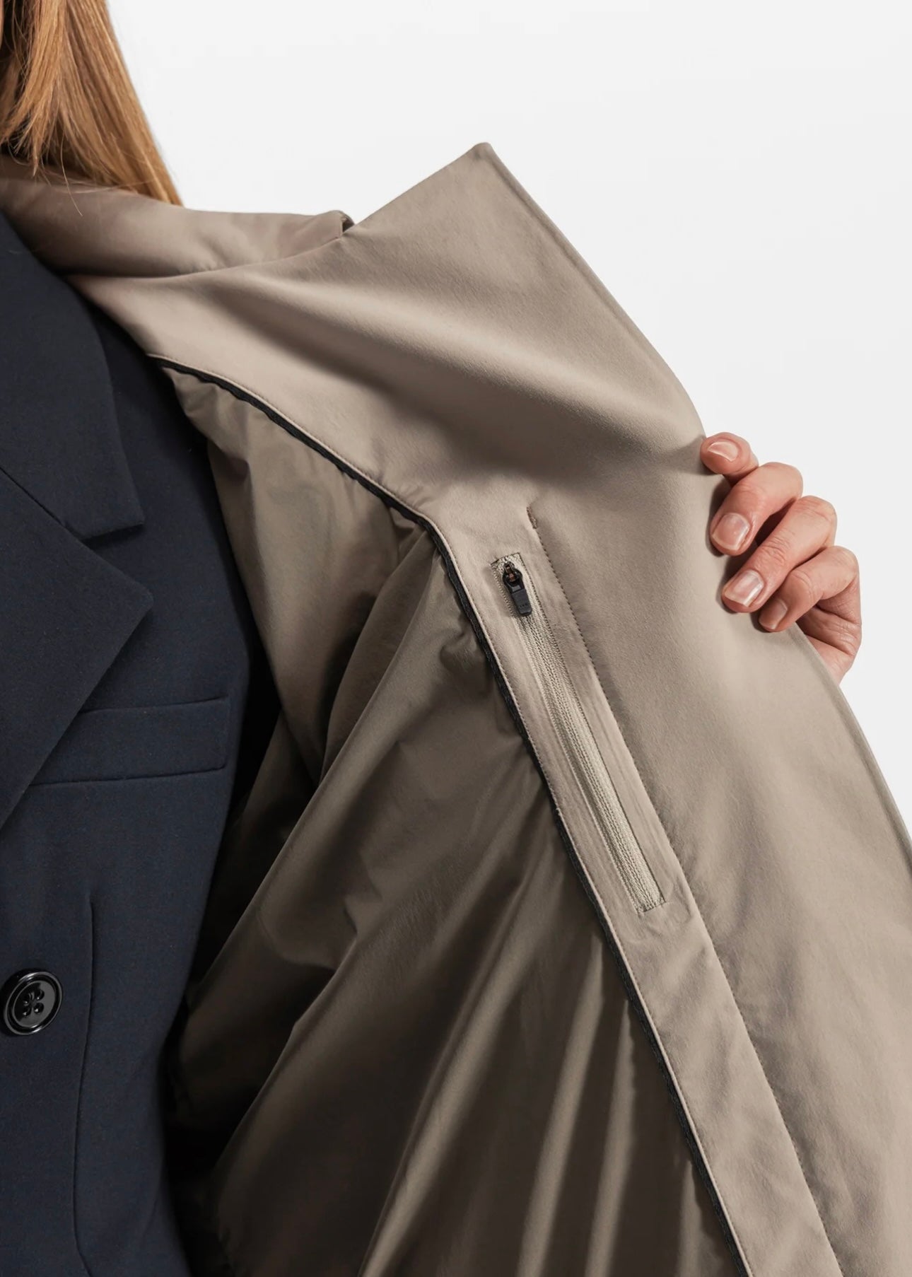 Skylar Trench Coat Desert