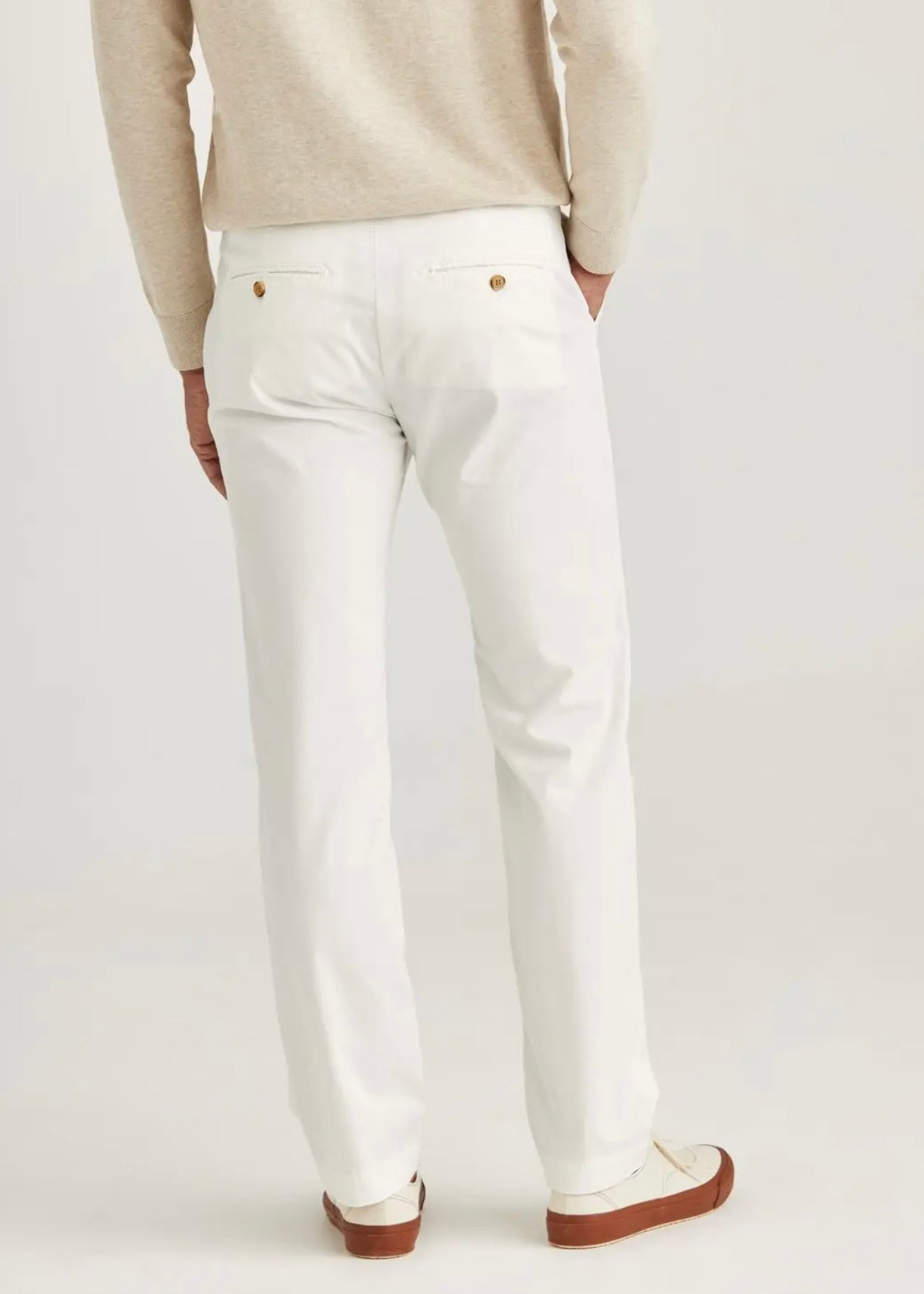 Morris Jeffrey Summer chino - Offwhite