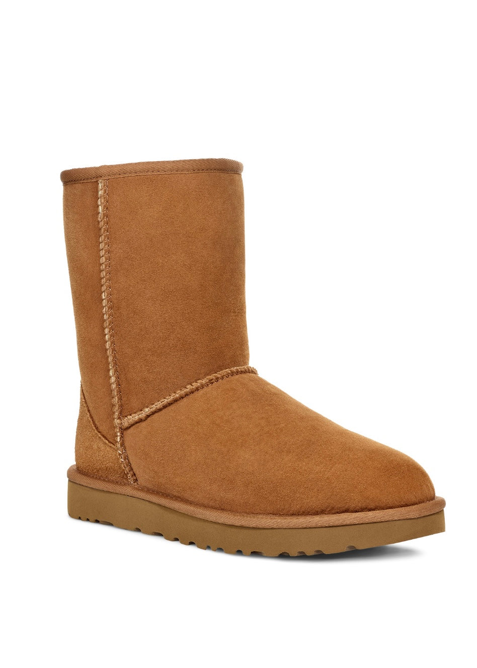 UGG W Classic Short Chestnut