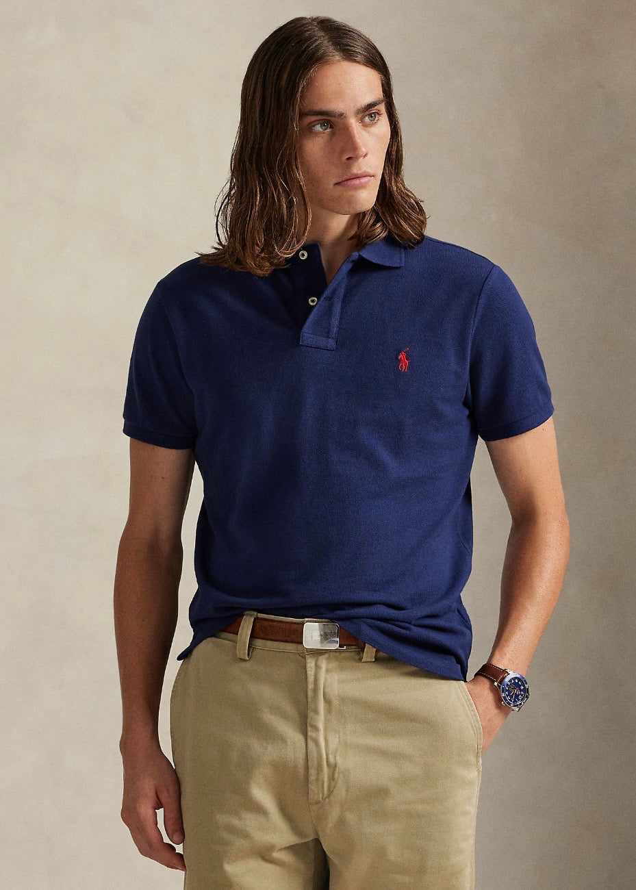 Mesh Polo Shirt Newport Navy