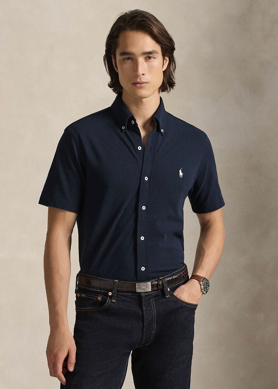 Featherweight Mesh Shirt Navy