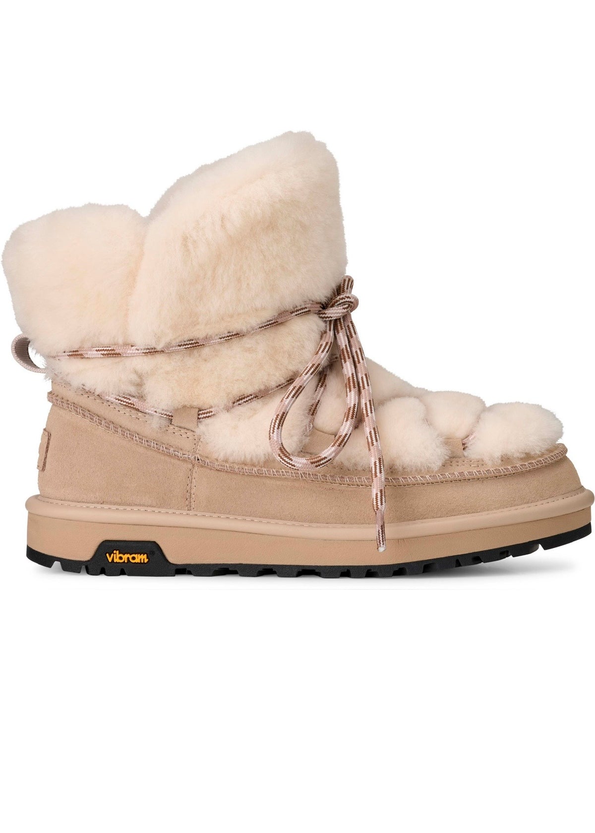 W Classic Tread Fluffed Boot Moonlight