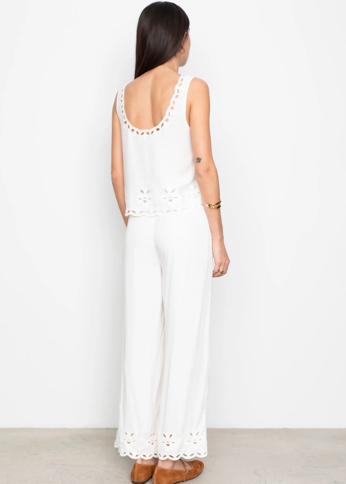 Everly Trouser White