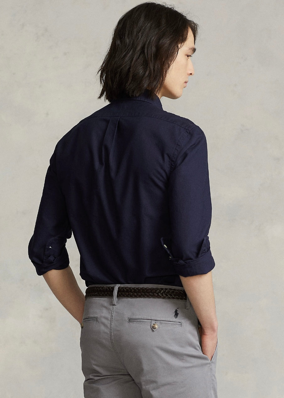 Slim Fit Oxford shirt Navy