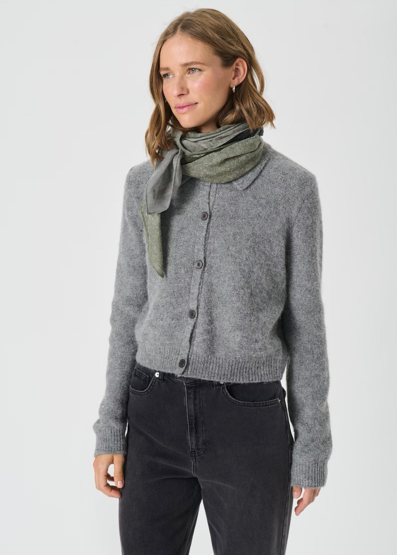 Felisia scarf Rosin Leaf